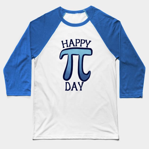 Happy Pi Day Baseball T-Shirt by bubbsnugg